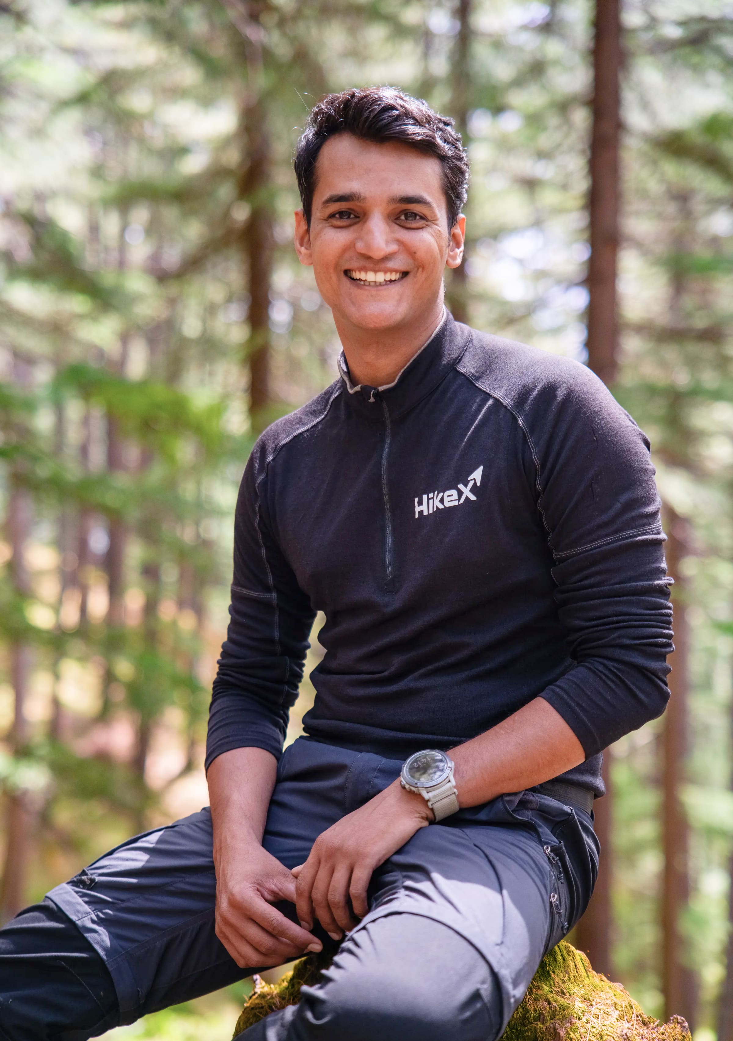 Manav, co-founder of HikeX